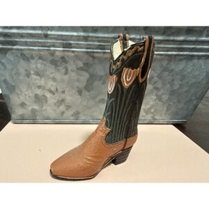 Cowboy Boot Ceramic Figurine Hand painted High Heel 2-3 Inches